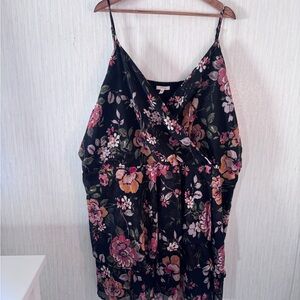 Maurices Black Floral dress